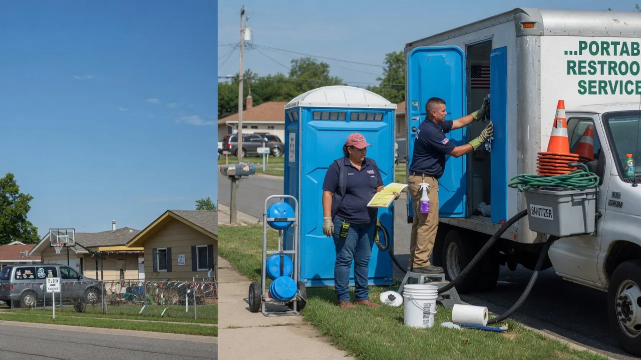 Portable Toilet Rental in Brookpark, OH near me